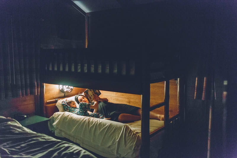 łóżko piętrowe dla jednej osoby
